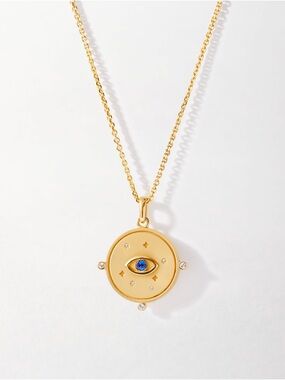 Edge of Ember Gold Evil Eye Visionary 18k Gold Plated as worn by Meghan Markle